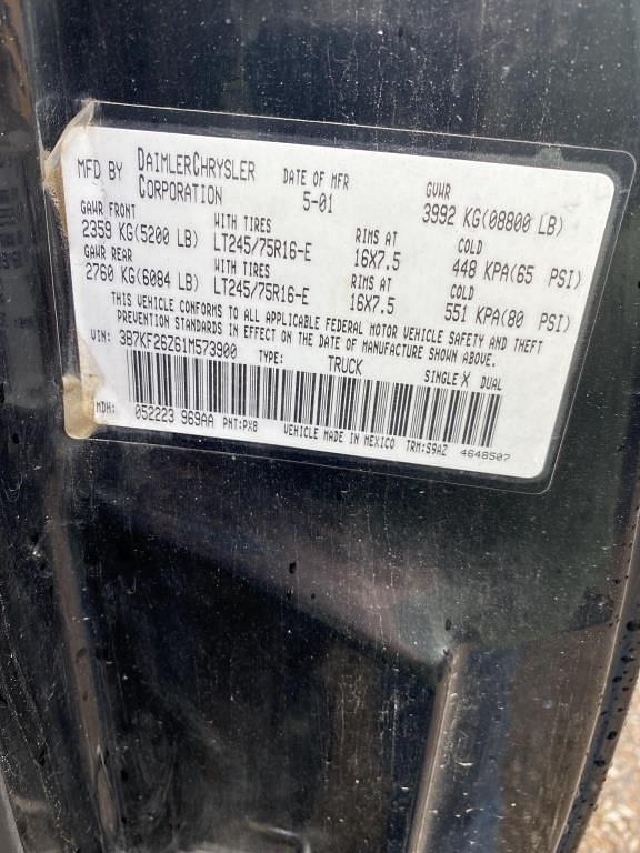 Image of Dodge Ram 2500 equipment image 4