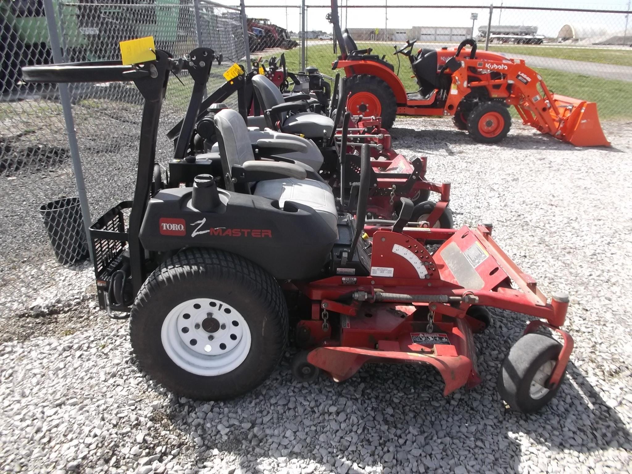 2001 Toro Z Master Equipment Image0