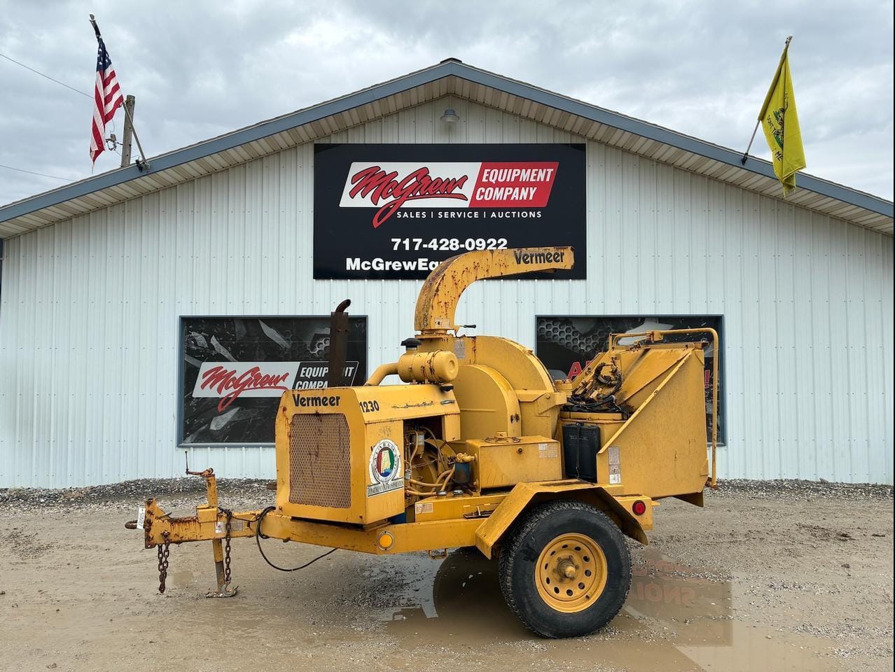 2001 Vermeer BC1230 Equipment Image0