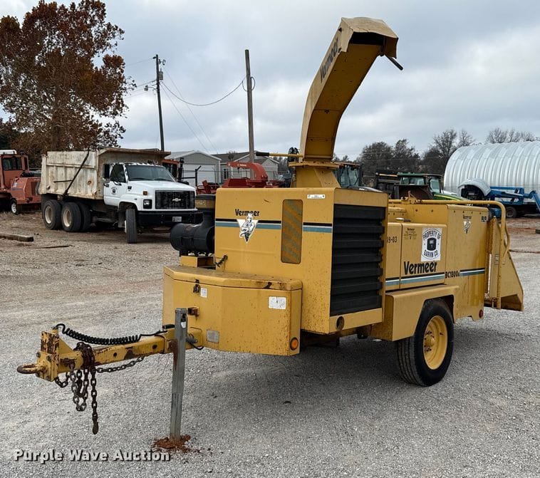 2001 Vermeer BC1800A Equipment Image0