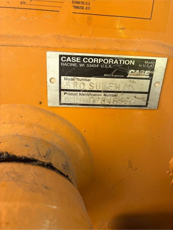 Image of Case 580 Super M equipment image 1