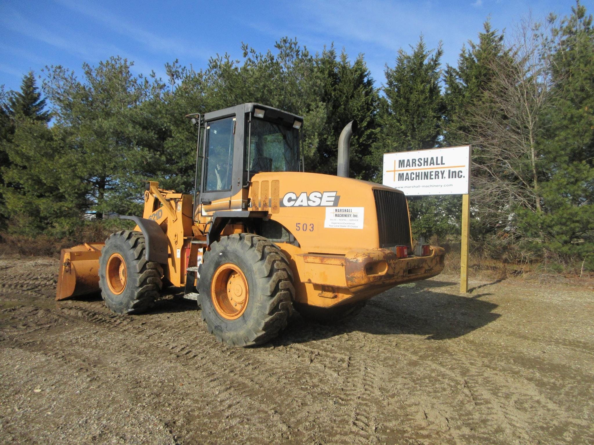 2002 Case 621D Equipment Image0