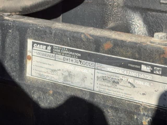 Image of Case IH MX200 equipment image 2