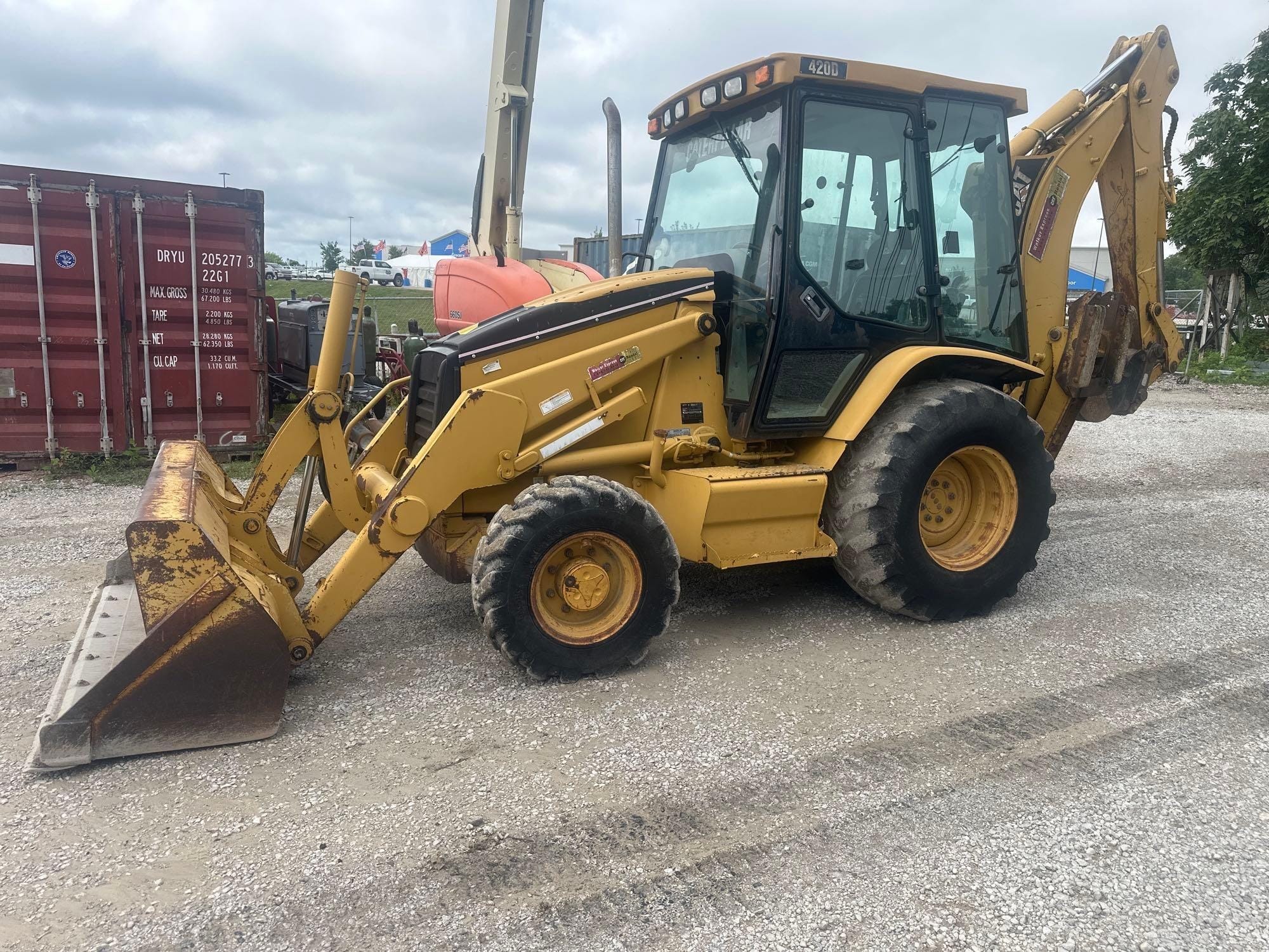2002 Caterpillar 420D Equipment Image0