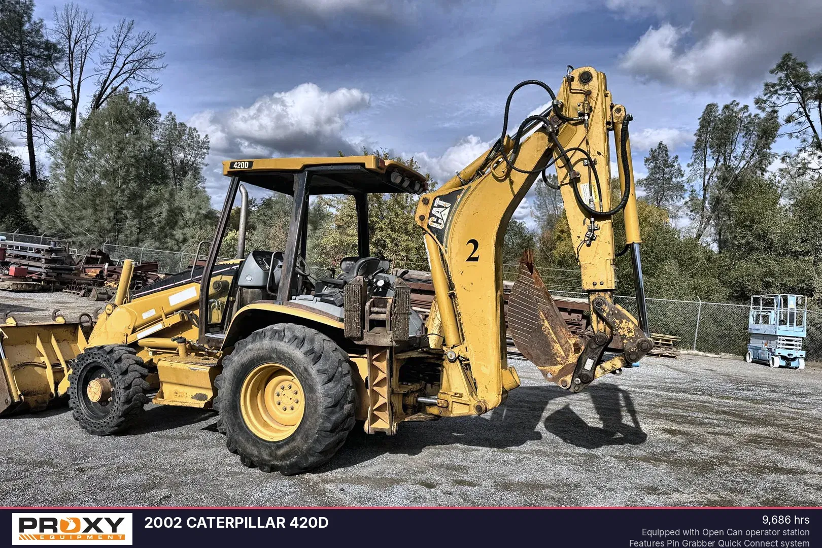 2002 Caterpillar 420D Equipment Image0