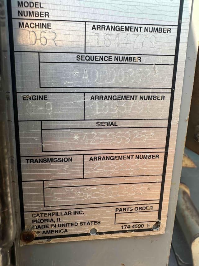 Image of Caterpillar D6R LGP equipment image 3