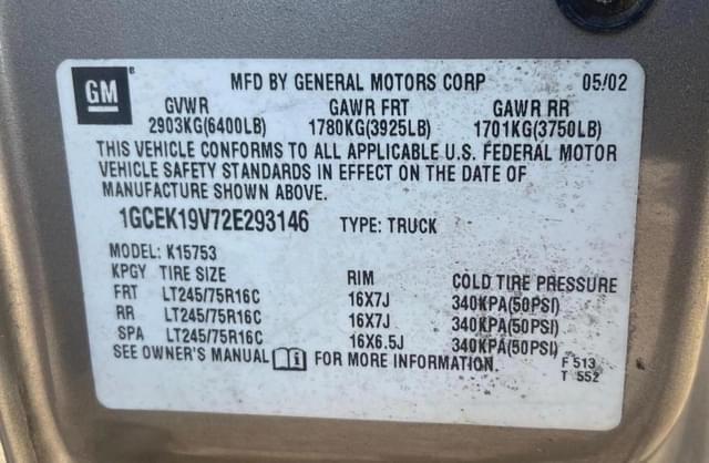 Image of Chevrolet 1500 equipment image 4