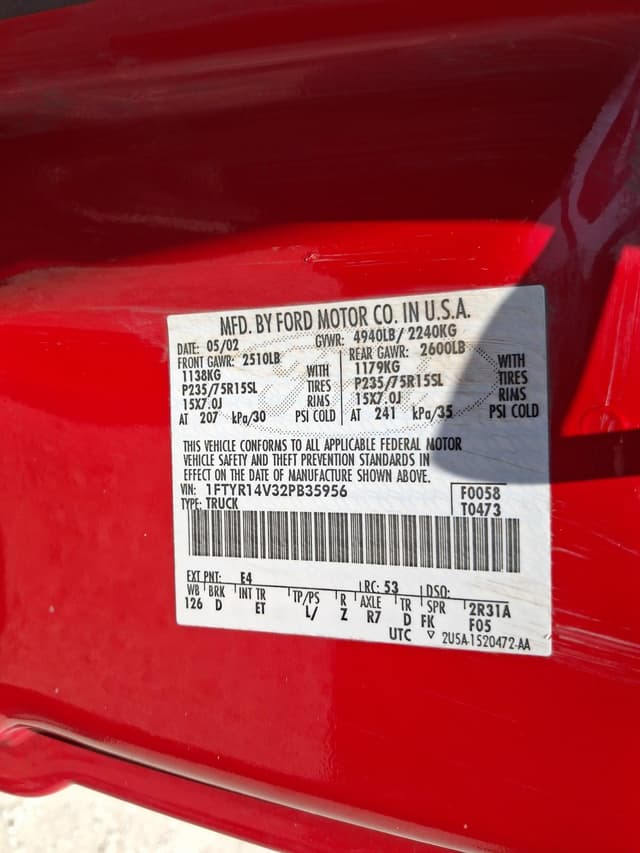 Image of Ford Ranger equipment image 3