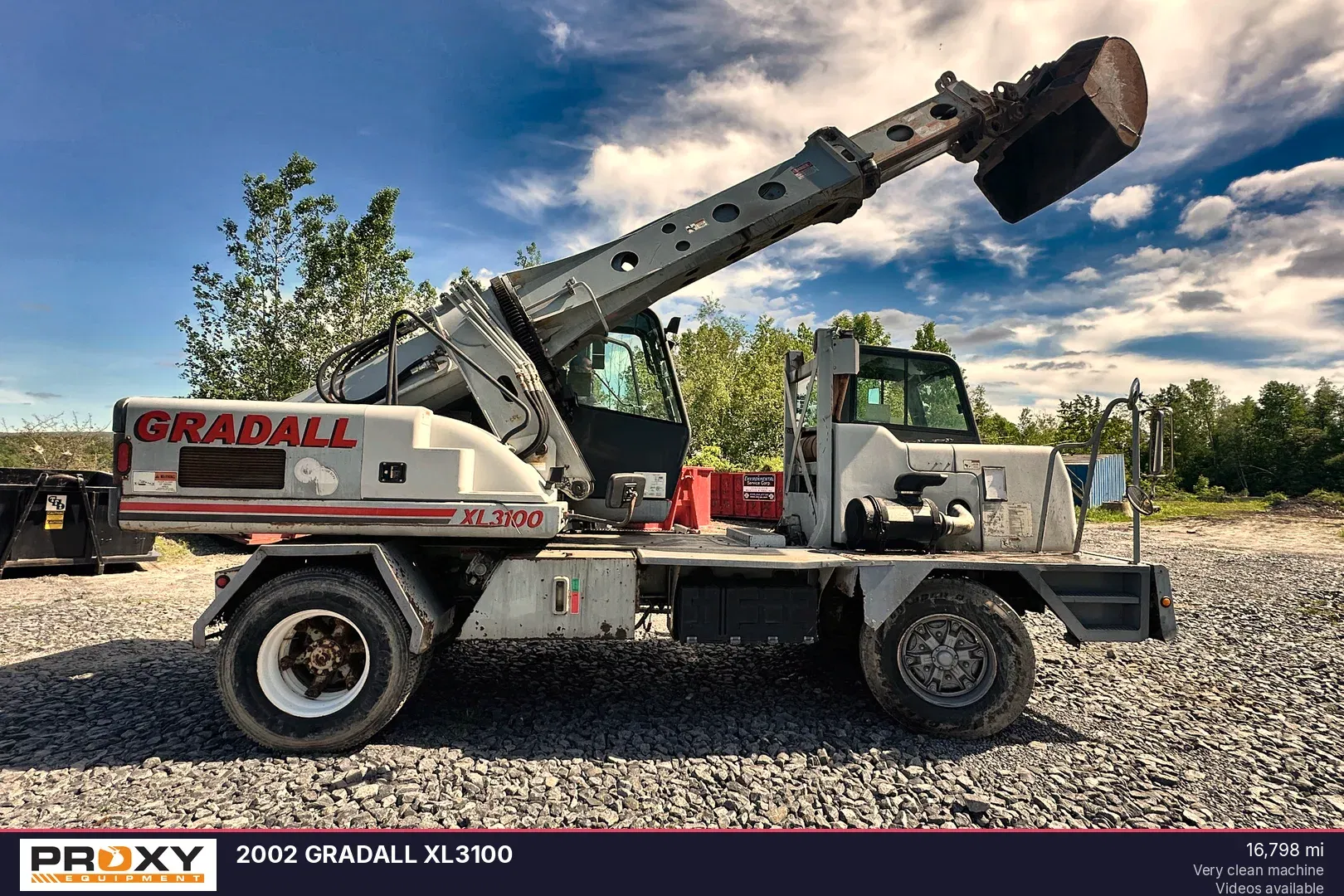 2002 Gradall XL3100 Equipment Image0