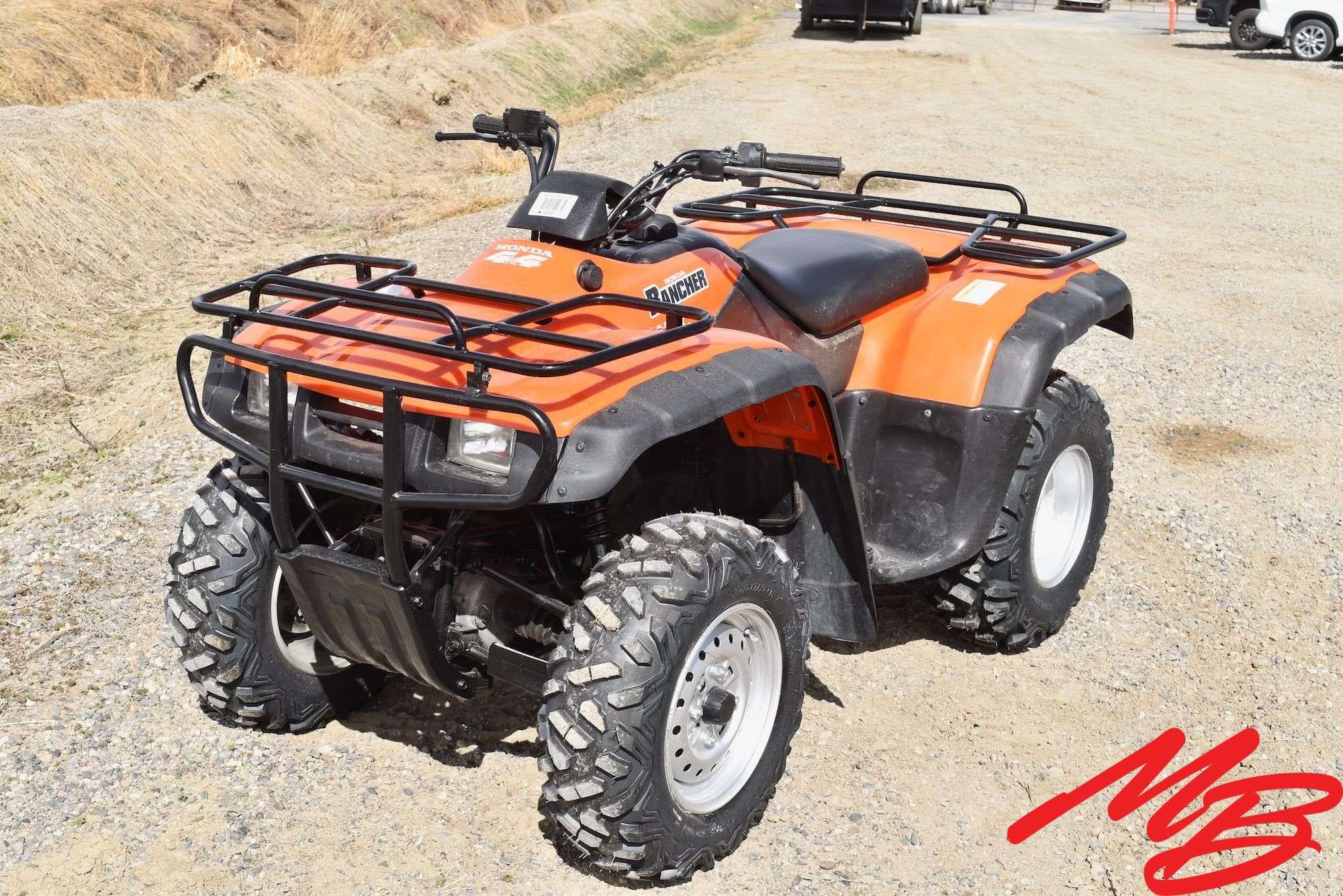 2002 Honda TRX350FM Equipment Image0