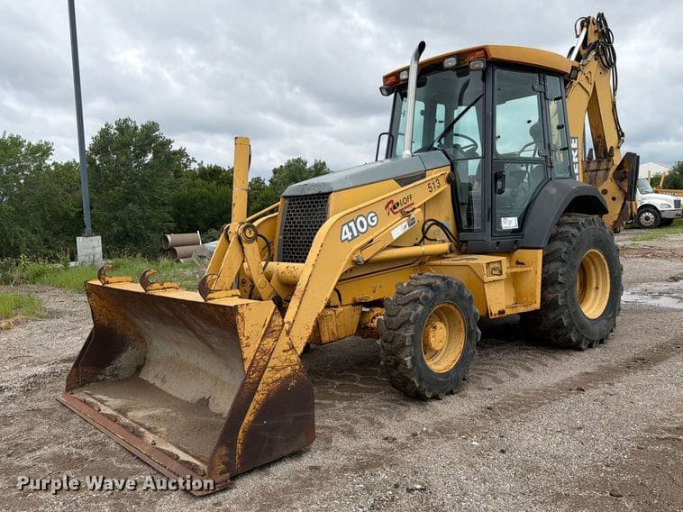 2002 John Deere 410G Equipment Image0