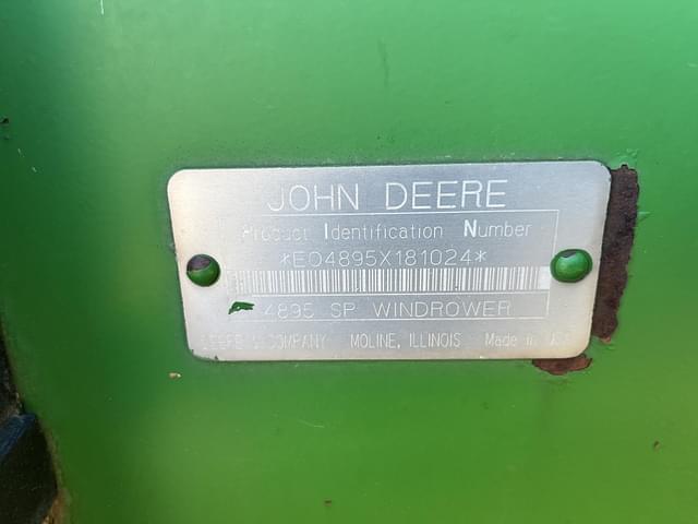 Image of John Deere 4895 equipment image 4