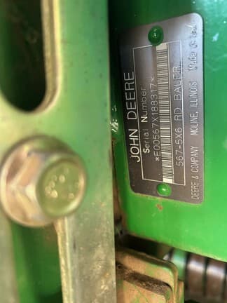 Image of John Deere 567 equipment image 2
