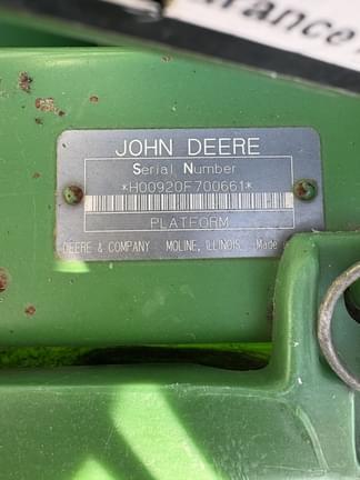Image of John Deere 920F equipment image 1
