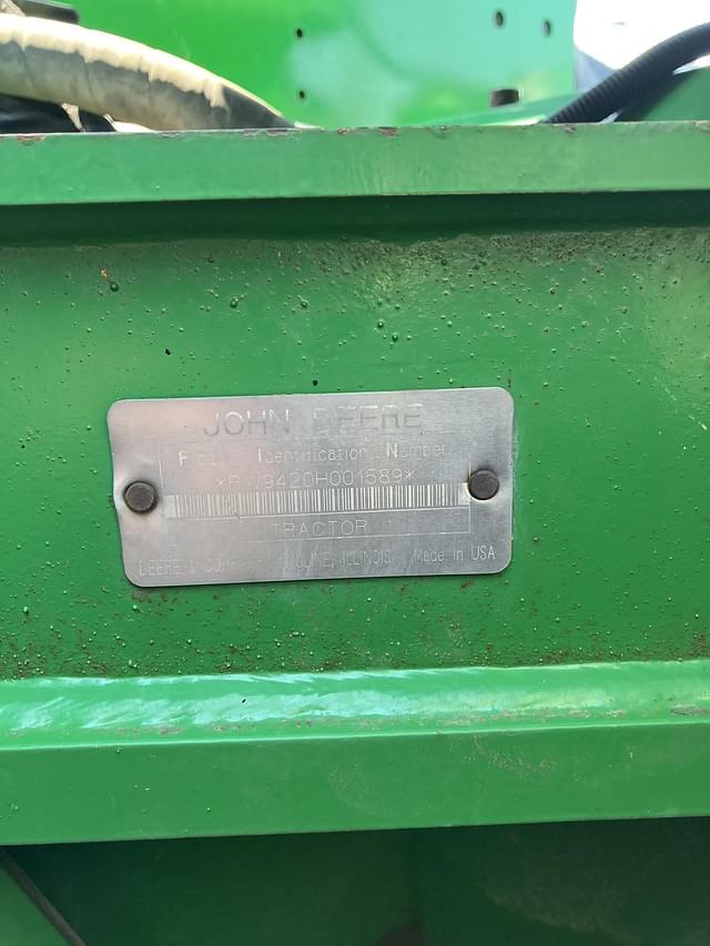 Image of John Deere 9420 equipment image 1