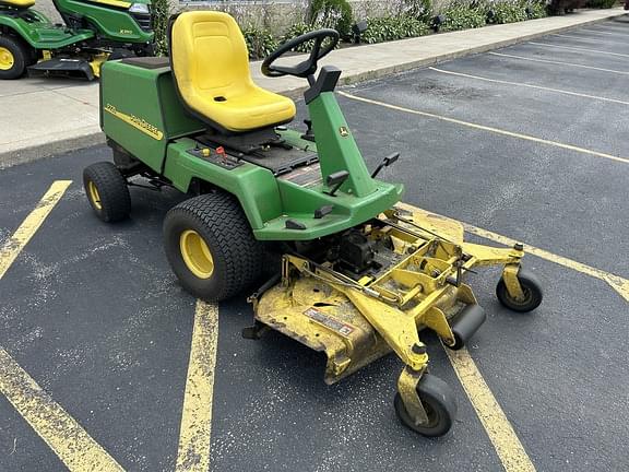 John deere f725 online bagger