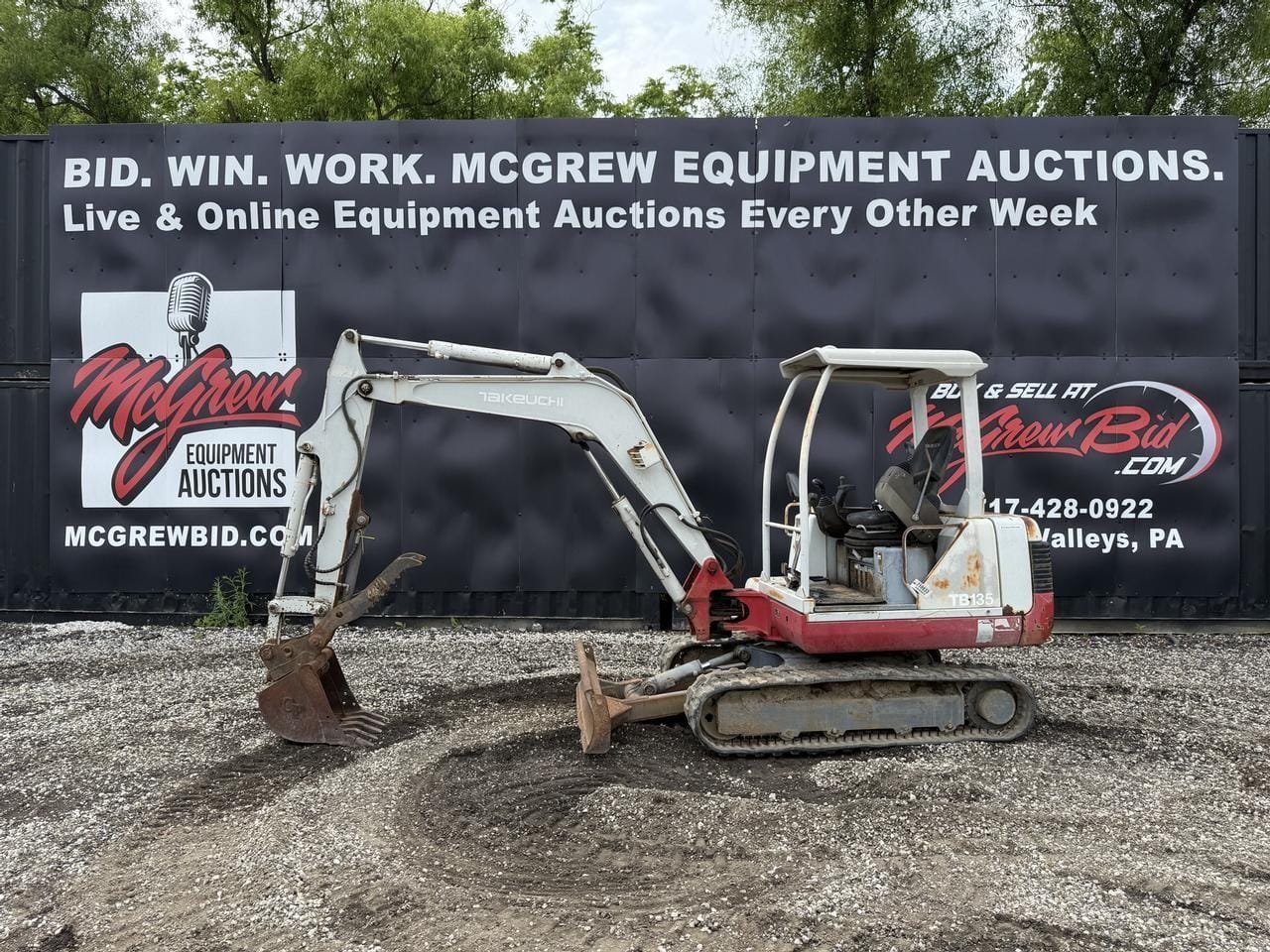 2002 Takeuchi TB035 Equipment Image0