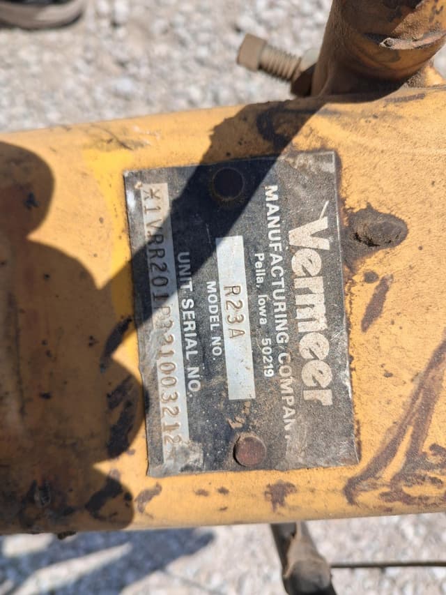 Image of Vermeer R23A equipment image 4