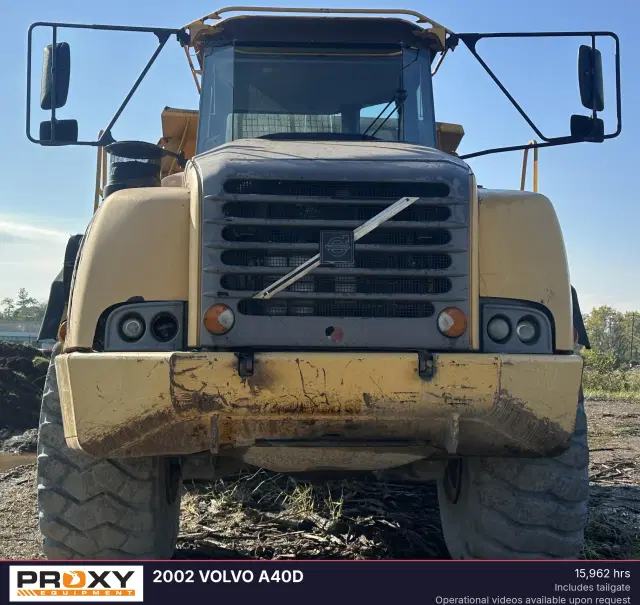 Image of Volvo A40D equipment image 2