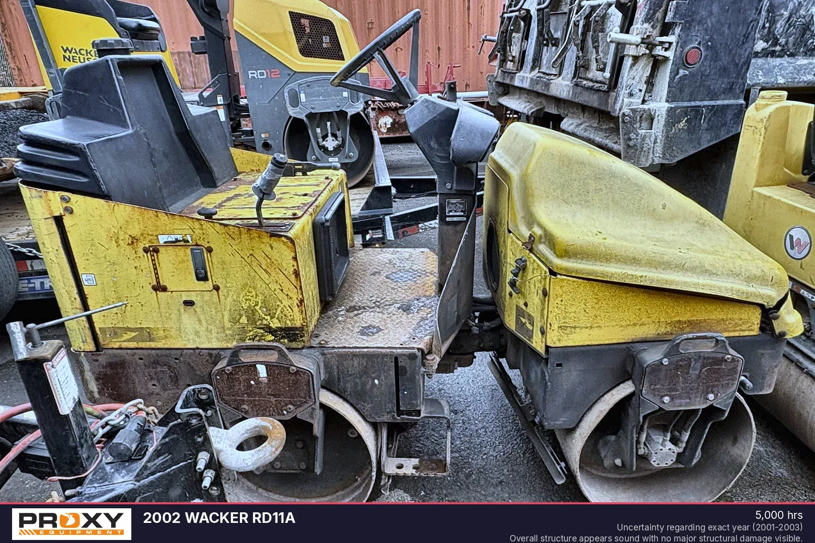 2002 Wacker RD11A Equipment Image0