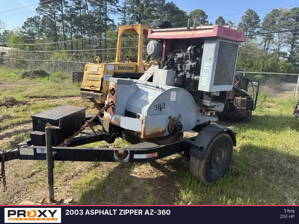 2003 Asphalt Zipper AZ-360 Equipment Image0