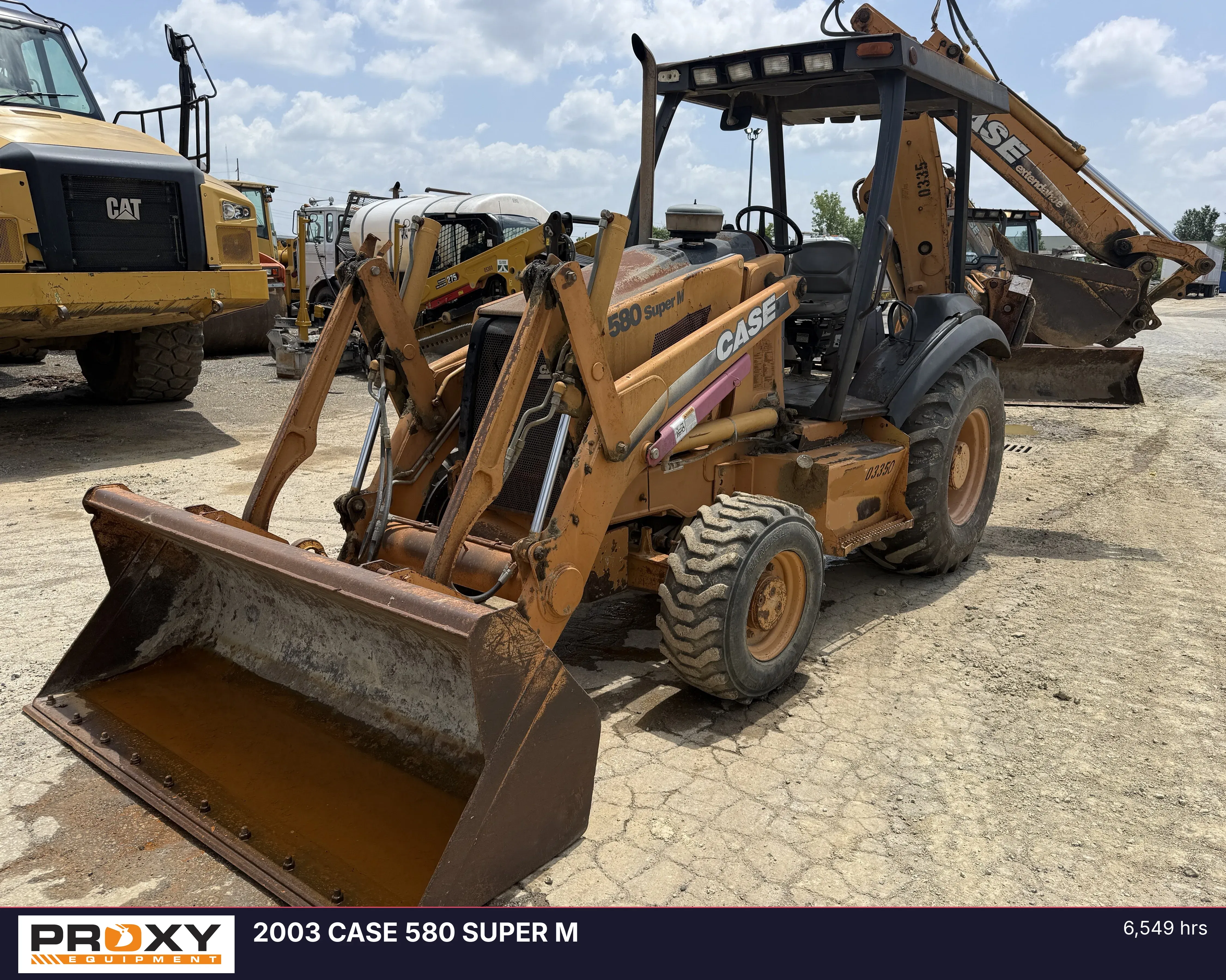 2003 Case 580 Super M Equipment Image0