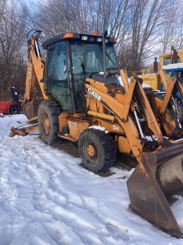 SOLD - 2003 Case 580 Super M Lot No. 11 Construction with 3,526
