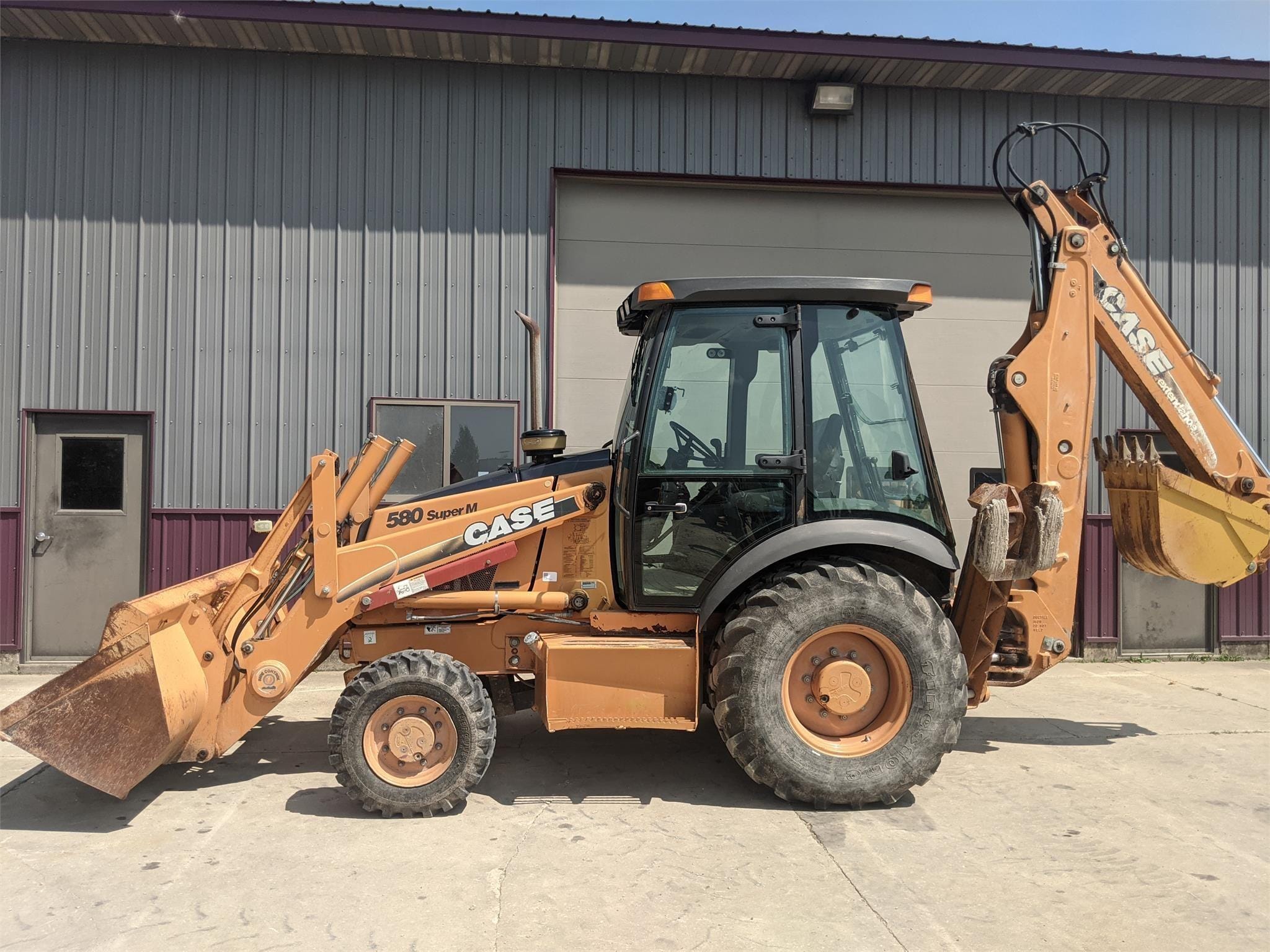 2003 Case 580 Super M Equipment Image0