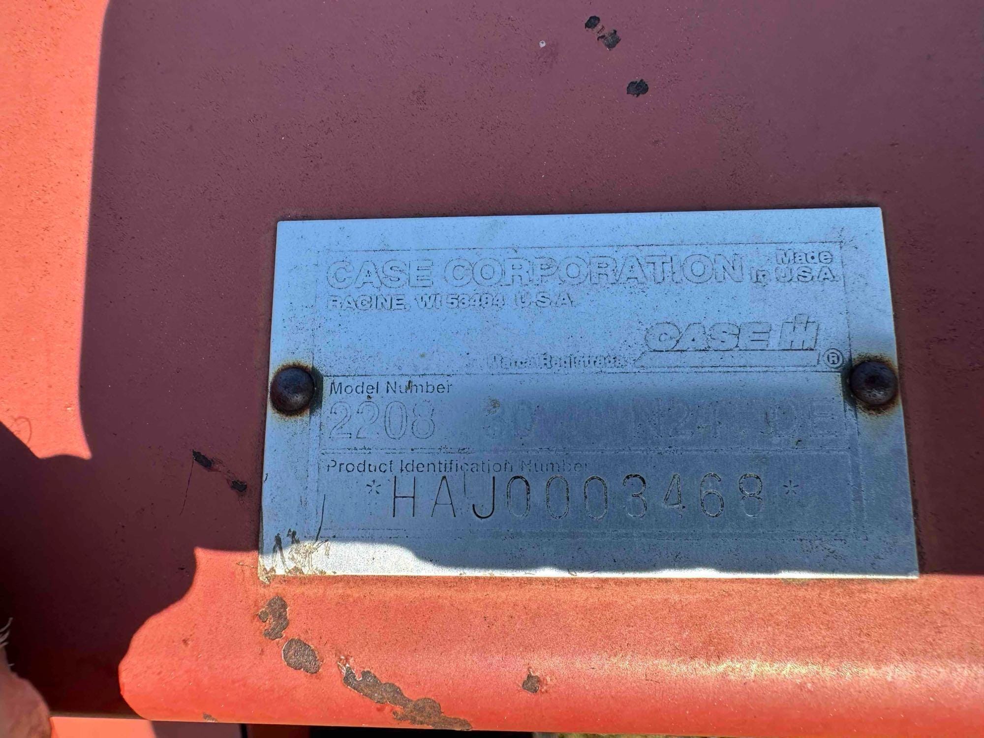 2003 Case IH 2208 Equipment Image0