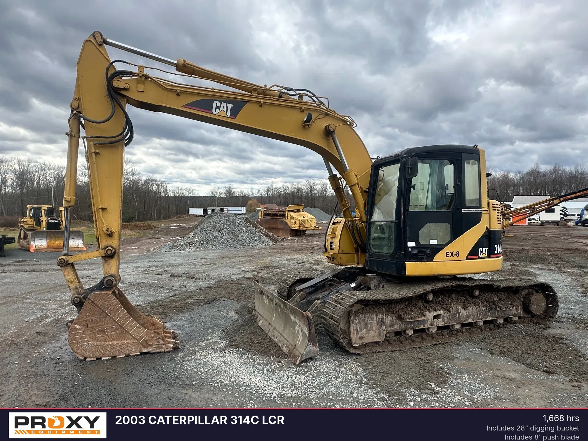 2003 Caterpillar 314C LCR Equipment Image0