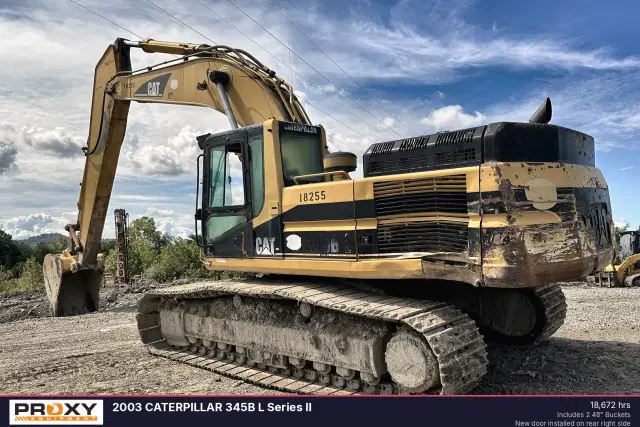 Image of Caterpillar 345BL equipment image 1