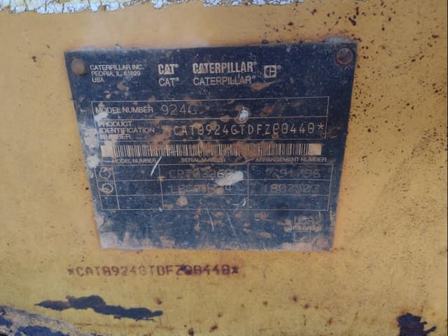 Image of Caterpillar 924G equipment image 4