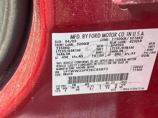 Image of Ford F-350 equipment image 4