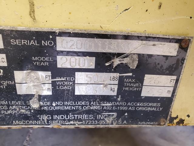 Image of JLG 2632E2 equipment image 4