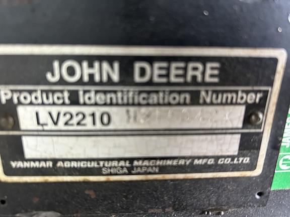 Image of John Deere 2210 equipment image 4