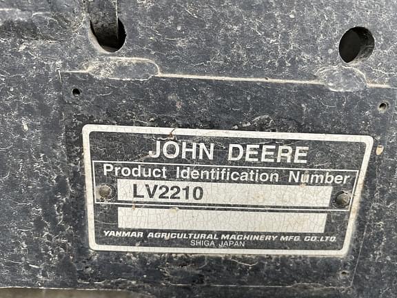 Image of John Deere 2210 equipment image 2