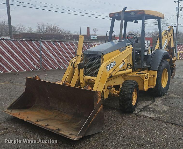 SOLD - 2003 John Deere 310G Lot No. OK9842 Construction with 3,010 Hrs ...