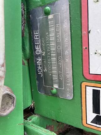 Image of John Deere 467 equipment image 1