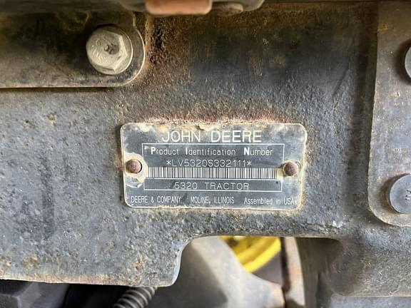 Image of John Deere 5320 equipment image 1