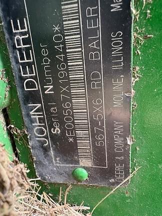 Image of John Deere 567 MegaWide equipment image 1