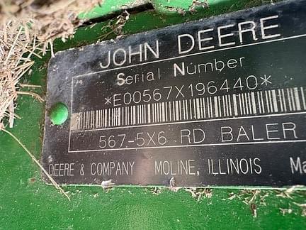 Image of John Deere 567 MegaWide equipment image 1