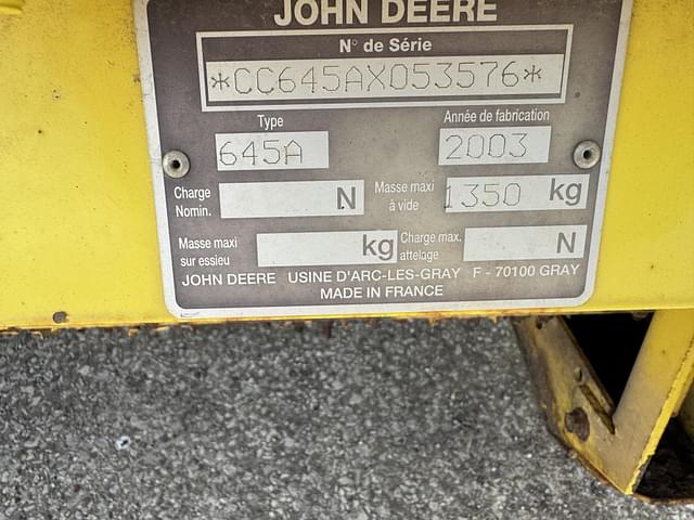 Image of John Deere 645A equipment image 3