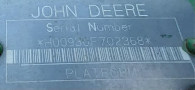 Image of John Deere 930F equipment image 1