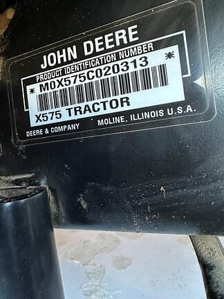 Image of John Deere X575 equipment image 3