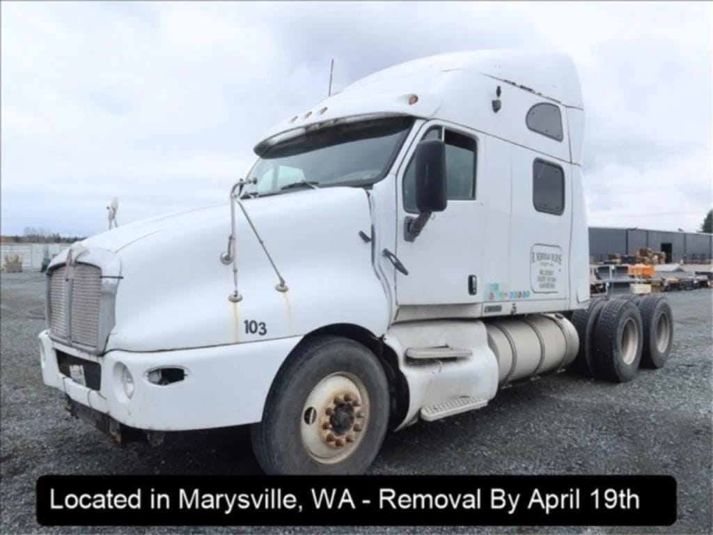 SOLD - 2003 Kenworth T2000 Lot No. 602 Other Equipment with