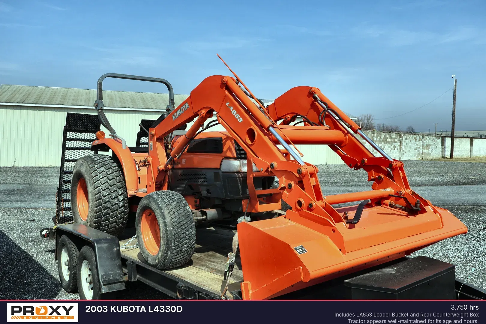 2003 Kubota L4330 Equipment Image0