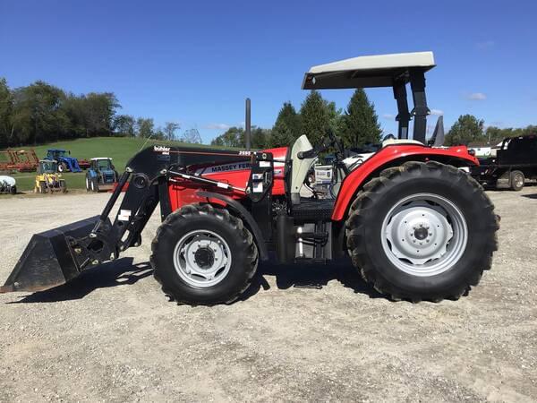 Image of Massey Ferguson 5455 equipment image 1