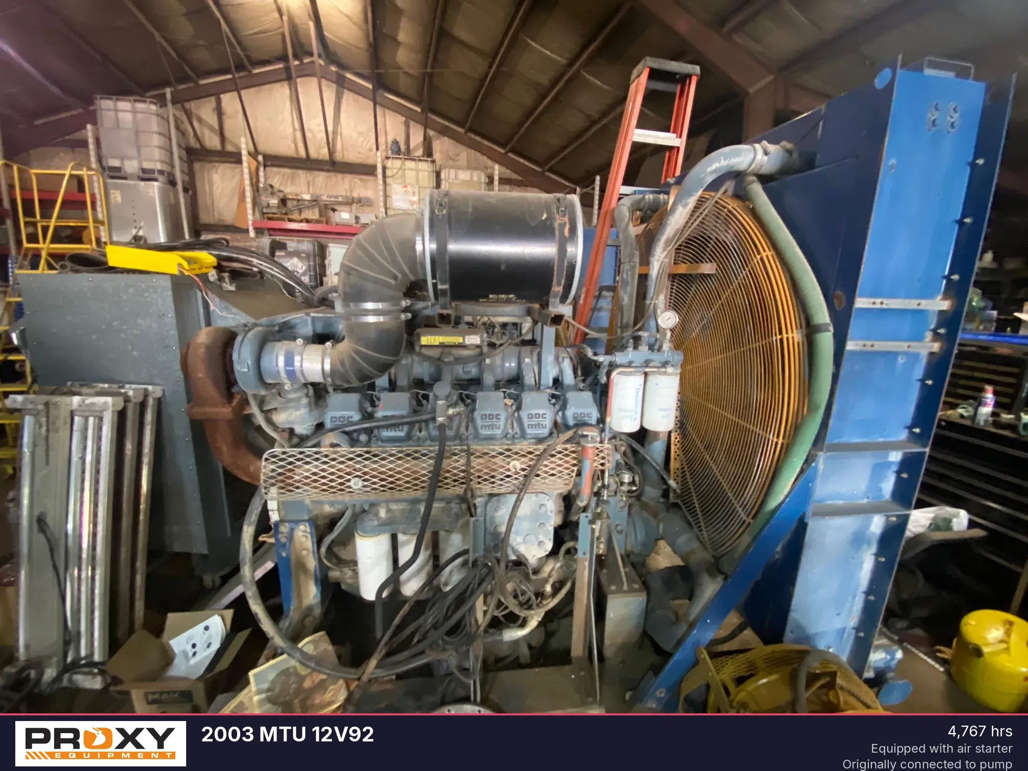 2003 MTU 12V92 Equipment Image0