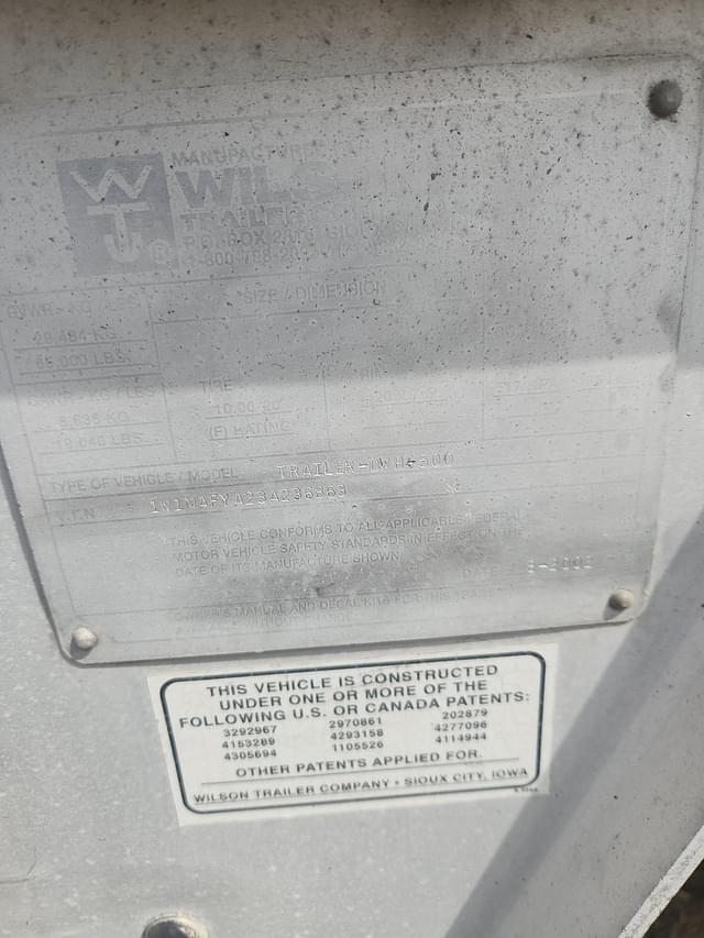 Image of Wilson DWH-500 equipment image 1