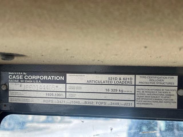 Image of Case 521D equipment image 4